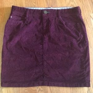 Tommy Hilfiger corduroy skirt